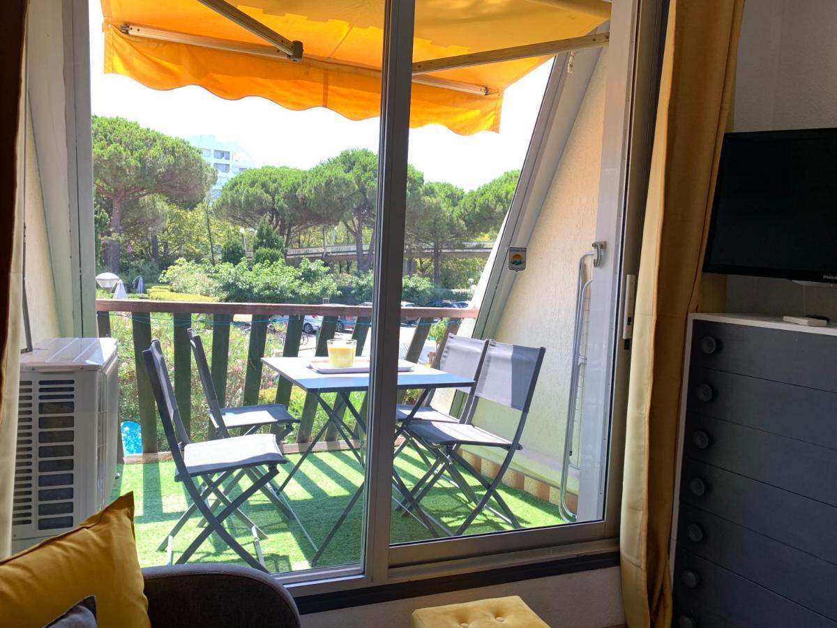 Super Appart ! Terrasse, Clim, Parking, 2Min Plage. La Grande Motte Exterior foto